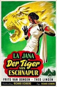 Der Tiger von Eschnapur (1938) poster