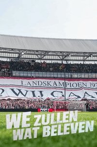 Poster de Feyenoord - We Zullen Wat Beleven