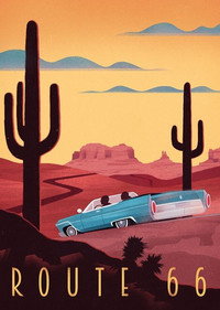 Постер сериала «Шоссе 66 (1960-1964)» — (6 из 17)