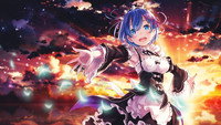Обои к аниме «Re:ZERO – Жизнь с нуля в альтернативном мире (2016)» — (22 из 199)