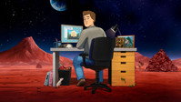 «Уволен на Марсе (2023)» — обои к мультсериалу #2