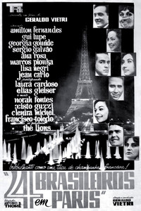 Постер фильма «Quatro Brasileiros em Paris (1965)» — (2 из 2)