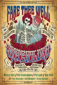 Постер фильма «Fare Thee Well: Celebrating 50 Years of Grateful Dead (2015)» — (2 из 3)
