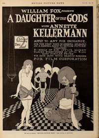 Постер к фильму Дочь богов (1916)