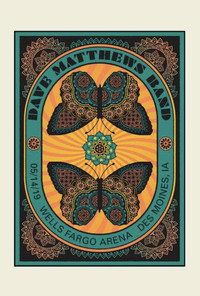 Dave Matthews Band: Wells Fargo Arena - Des Moines, IA - 5/14/19 (2019) poster