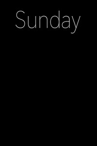 Постер фильма «Sunday (2018)» — (1 из 1)