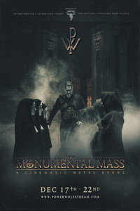 Постер фильма «Powerwolf: The Monumental Mass: A Cinematic Metal Event (2021)» — (1 из 3)
