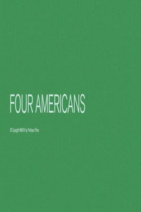 Постер фильма «Four Americans (2016)» — (2 из 3)