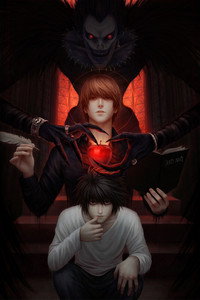 Постер аниме «Тетрадь смерти (2006 - 2007)» — (25 из 70)