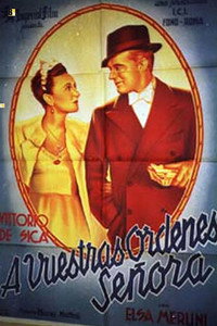 Постер фильма «К вашим услугам, синьора (1939)» — (2 из 4)