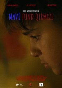 Poster de Mavi Tünd Qırmızı