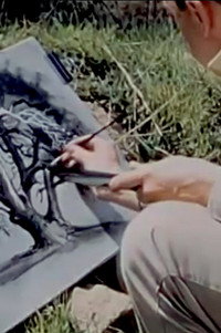 Постер фильма «4 Artists Paint 1 Tree: A Walt Disney «Adventure in Art» (1958)» — (2 из 2)