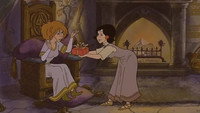 «Дракон и тапочка королевы (1990)» — обои к мультфильму #1