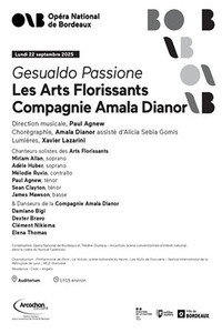 Amala Dianor and Les Arts Florissants: Gesualdo Passione @ Nuits de Fourvière 2026
