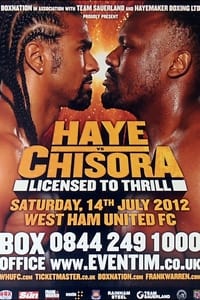 Poster de David Haye vs. Derek Chisora