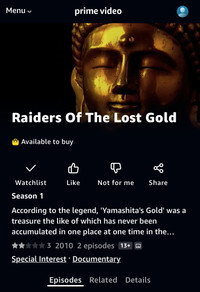 Постер фильма «Yamashita's Gold (2002)» — (2 из 2)