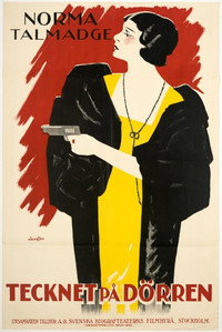 Постер фильма «Знак на двери (1921)» — (1 из 1)