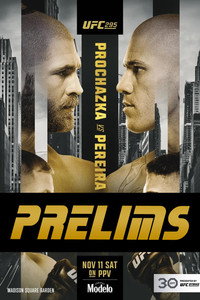 UFC 295: Prochazka vs. Pereira - Prelims - 2023 UFC 295: Prochazka vs. Pereira - Prelims - 2023