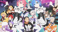 Обои к аниме «Re:ZERO – Жизнь с нуля в альтернативном мире (2016)» — (14 из 199)