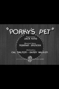 Постер мультфильма «Porky's Pet (1936)» — (1 из 3)