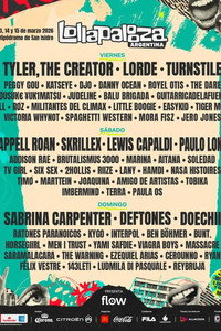 MARINA: Lollapalooza Argentina (2026) subtitle poster