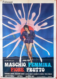 Постер фильма «Мужской, женский, цветок, плод (1979)» — (2 из 3)
