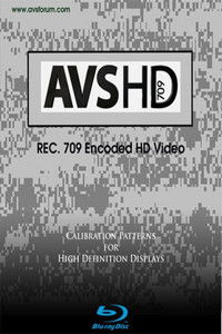 poster_AVS HD 709 Calibration Disc