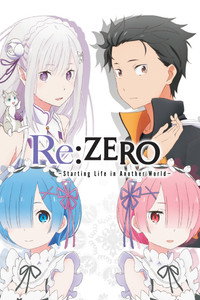 Постер аниме «Re:ZERO – Жизнь с нуля в альтернативном мире (2016)» — (24 из 199)