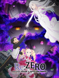 Постер аниме «Re:ZERO – Жизнь с нуля в альтернативном мире (2016)» — (54 из 199)