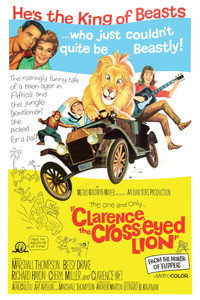 Постер фильма «Кларенс, косоглазый лев (1965)» — (3 из 4)
