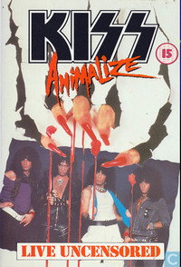 Постер фильма «Kiss: Animalize Live Uncensored (1985)» — (2 из 3)