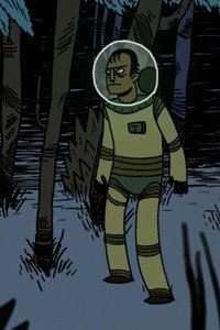 Постер мультфильма «Жуткая тварь с планеты Альфа 9! (2010)» — (4 из 6)