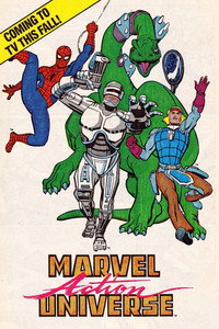 Постер мультсериала «Экшн-вселенная Marvel (1988-1989)» — (1 из 1)