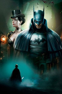 Постер мультфильма «Бэтмен: Готэм в газовом свете (2018)» — (2 из 16)