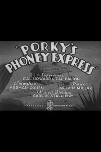 Постер мультфильма «Порки — курьер-обманщик (1938)» — (1 из 2)