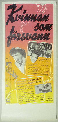 Постер к фильму Исчезнувшая женщина (1949)