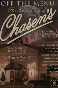 Poster de Off the Menu: The Last Days of Chasen's