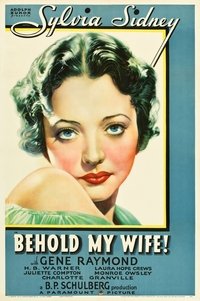 Poster de Behold My Wife!