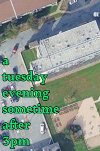 a tuesday evening sometime after 3pm