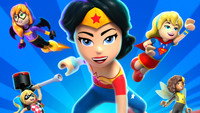 «Lego DC Девочки-супергерои: Утечка мозгов (2017)» — обои к мультфильму #1