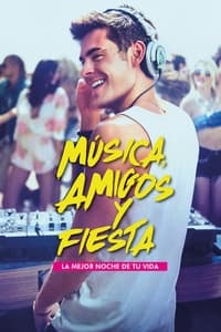Poster de Música, Amigos y Fiesta