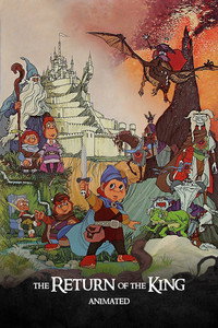 Постер мультфильма «Возвращение короля (1980)» — (1 из 5)