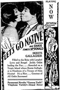 Let's Go Native (1930)