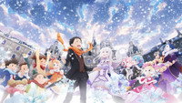 «Re:Zero. Жизнь с нуля в другом мире: Снежные воспоминания (2018)» — обои к аниме #9