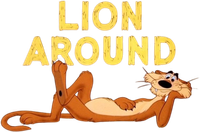 Логотип мультфильма «Lion Around (1950)» — (1 из 6)