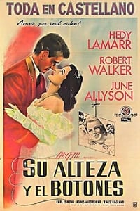 Poster de Su alteza y el botones