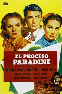 Poster de The Paradine Case