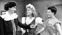 «Lilla Märta kommer tillbaka eller Grevinnans snedsteg eller Den vilda jakten efter det hemliga dokumentet (1948)» — обои к фильму #1