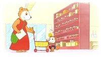 Bobo im Supermarkt