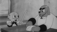 «Порки — курьер-обманщик (1938)» — обои к мультфильму #1